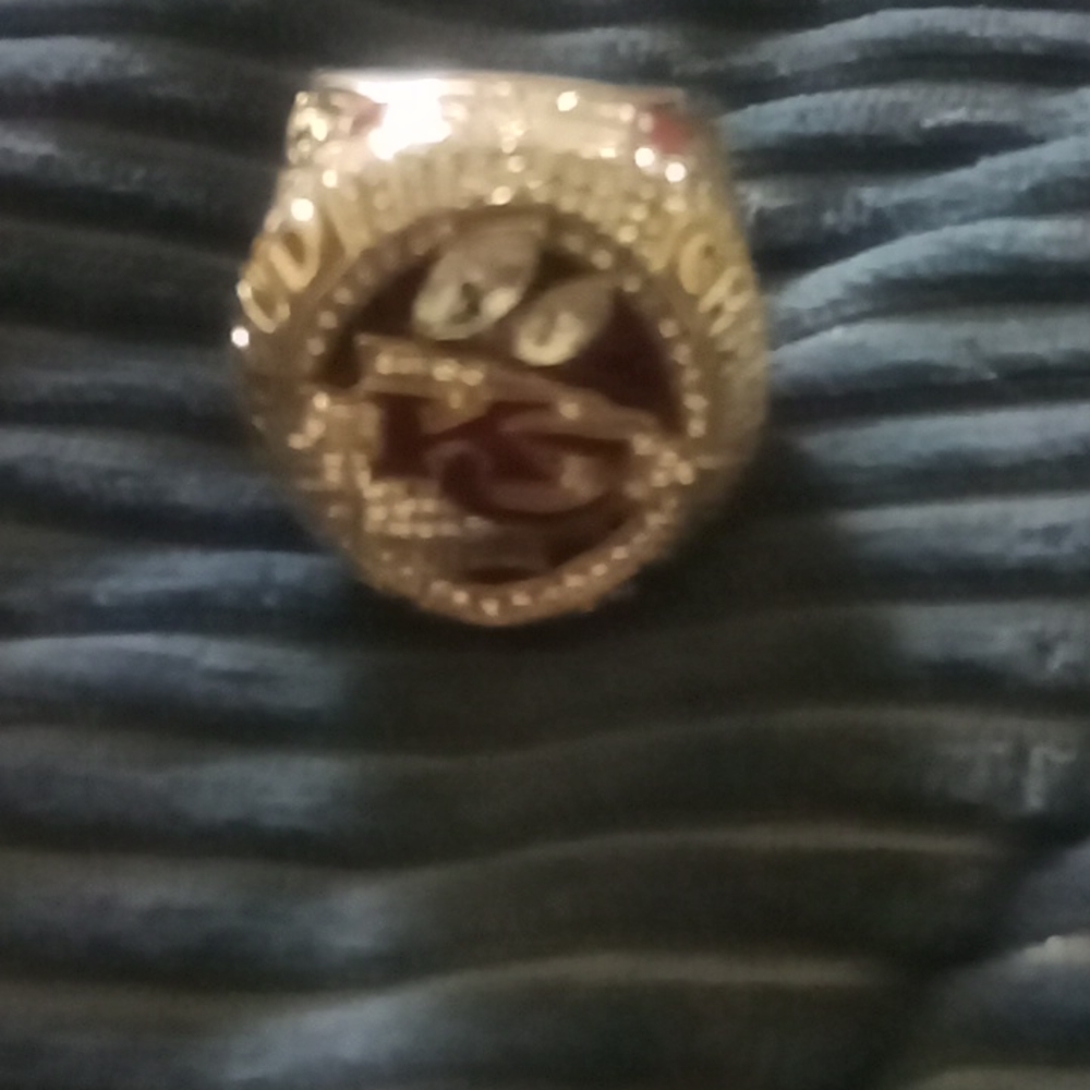Kansas City Chiefs ring.